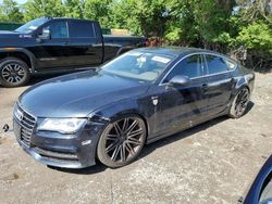 Salvage cars for sale from Copart Baltimore, MD: 2012 Audi A7 Premium Plus