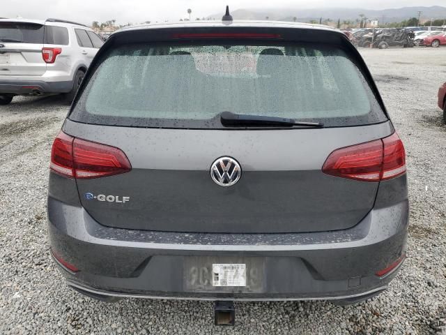 2019 Volkswagen E-GOLF SE