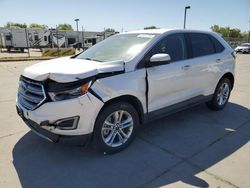 Salvage cars for sale at Sacramento, CA auction: 2018 Ford Edge SEL