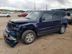 Salvage SUVs for sale at auction: 2015 Jeep Patriot Sport