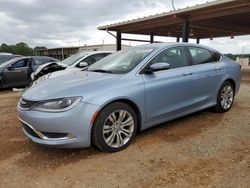 Salvage cars for sale at Tanner, AL auction: 2015 Chrysler 200 Limited