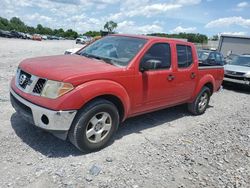 Salvage cars for sale from Copart Hueytown, AL: 2005 Nissan Frontier Crew Cab LE