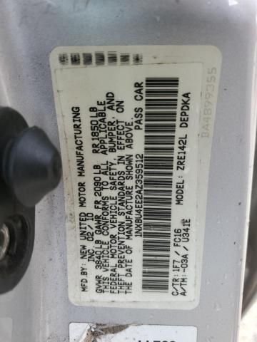 2010 Toyota Corolla Base