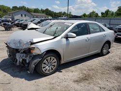 Salvage cars for sale at York Haven, PA auction: 2012 Toyota Camry Base