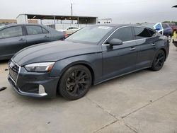 Salvage cars for sale at Grand Prairie, TX auction: 2020 Audi A5 Premium Plus