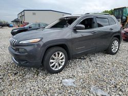 Jeep Cherokee Limited Vehiculos salvage en venta: 2015 Jeep Cherokee Limited