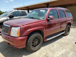 Salvage cars for sale from Copart Tanner, AL: 2002 Cadillac Escalade Luxury