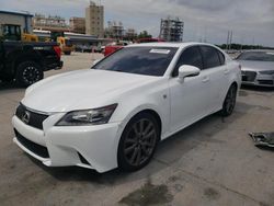 Salvage cars for sale from Copart New Orleans, LA: 2015 Lexus GS 350