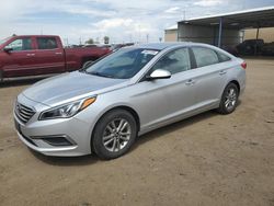 Salvage cars for sale at Brighton, CO auction: 2017 Hyundai Sonata SE