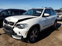 Salvage cars for sale from Copart Elgin, IL: 2008 BMW X5 3.0I