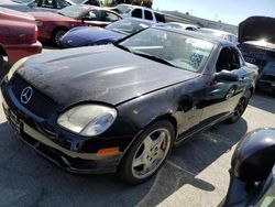 Salvage cars for sale from Copart Martinez, CA: 2000 Mercedes-Benz SLK 230 Kompressor