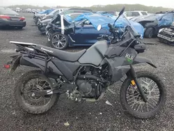 Salvage motorcycles for sale at Assonet, MA auction: 2022 Kawasaki KL650 L