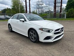 Salvage cars for sale at North Billerica, MA auction: 2022 Mercedes-Benz A 220 4matic