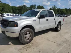 Salvage trucks for sale at Gaston, SC auction: 2007 Ford F150 Supercrew