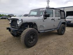 Jeep Wrangler Unlimited Sport salvage cars for sale: 2016 Jeep Wrangler Unlimited Sport