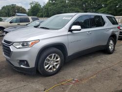 Chevrolet salvage cars for sale: 2020 Chevrolet Traverse LT