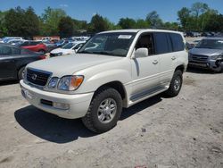 Salvage cars for sale from Copart Madisonville, TN: 2002 Lexus LX 470