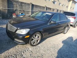 Salvage cars for sale at Opa Locka, FL auction: 2013 Mercedes-Benz C 250
