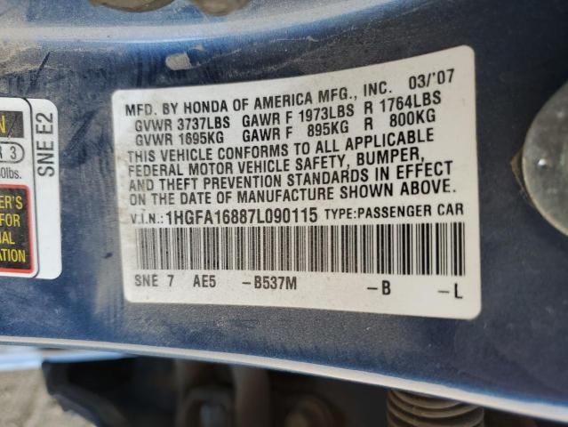 2007 Honda Civic EX