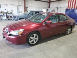 Salvage cars for sale at Billings, MT auction: 2005 Honda Accord EX