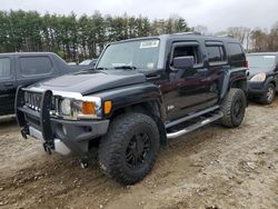 Salvage cars for sale at North Billerica, MA auction: 2008 Hummer H3