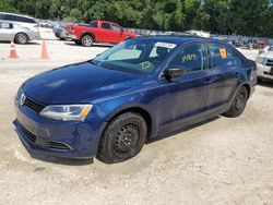 Vehiculos salvage en venta de Copart Ocala, FL: 2014 Volkswagen Jetta Base