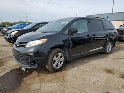 Toyota Sienna le salvage cars for sale: 2018 Toyota Sienna LE