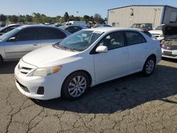 Salvage cars for sale from Copart Vallejo, CA: 2012 Toyota Corolla Base