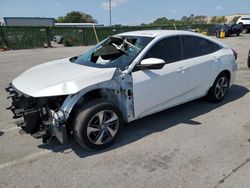 Salvage cars for sale from Copart Orlando, FL: 2021 Honda Civic LX