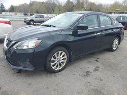 Salvage cars for sale at Assonet, MA auction: 2016 Nissan Sentra S