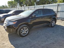 Salvage cars for sale at Riverview, FL auction: 2011 Ford Edge Limited