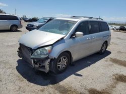 Salvage cars for sale from Copart Tucson, AZ: 2006 Honda Odyssey EXL