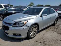 Salvage cars for sale at Franklin, WI auction: 2014 Chevrolet Malibu LTZ