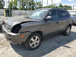 Salvage cars for sale at auction: 2007 Hyundai Tucson GLS