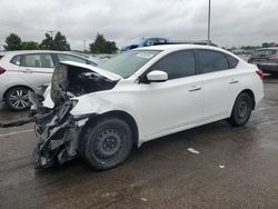 Nissan Sentra S Vehiculos salvage en venta: 2019 Nissan Sentra S