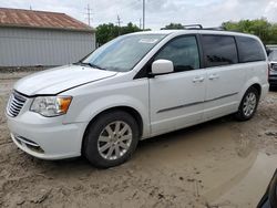 Salvage cars for sale from Copart Columbus, OH: 2016 Chrysler Town & Country Touring