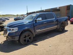 Salvage cars for sale at Colorado Springs, CO auction: 2020 Dodge RAM 1500 Limited