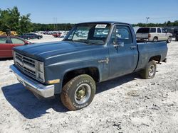 Salvage cars for sale from Copart Loganville, GA: 1987 Chevrolet V10