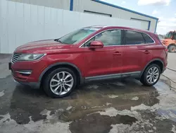 Salvage cars for sale at Riverview, FL auction: 2016 Lincoln MKC Select