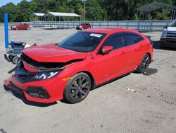 Honda Civic Sport salvage cars for sale: 2018 Honda Civic Sport