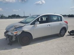 Salvage cars for sale at Arcadia, FL auction: 2012 Nissan Versa S