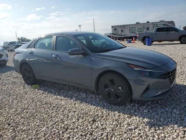 2022 Hyundai Elantra Blue