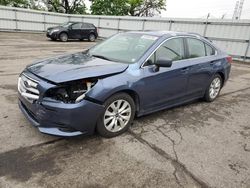 Vehiculos salvage en venta de Copart West Mifflin, PA: 2017 Subaru Legacy 2.5I Premium