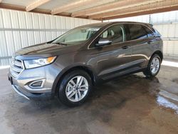 Salvage cars for sale at Andrews, TX auction: 2018 Ford Edge SEL