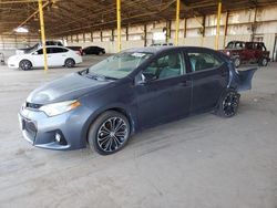 Salvage cars for sale from Copart Phoenix, AZ: 2016 Toyota Corolla L