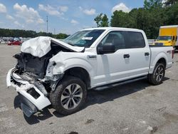 Salvage cars for sale at Dunn, NC auction: 2019 Ford F150 Supercrew
