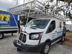 Salvage trucks for sale at Riverview, FL auction: 2019 Ford Transit T-250