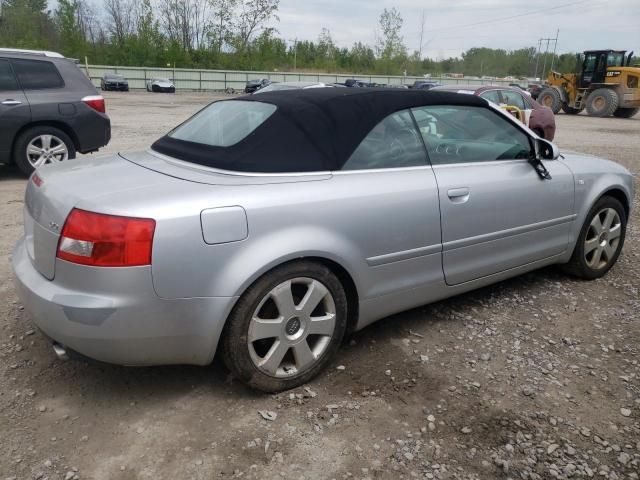 2003 Audi A4 3.0 Cabriolet