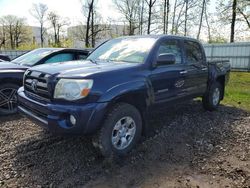 Salvage cars for sale at Central Square, NY auction: 2008 Toyota Tacoma Double Cab