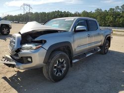 Salvage cars for sale from Copart Greenwell Springs, LA: 2017 Toyota Tacoma Double Cab